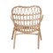Baxton Studio Bajo Modern Bohemian Natural Brown Rattan Arm Chair 232-13229-ZORO - alternate 9